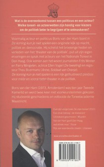 De koning kun je niet spelen achterzijde