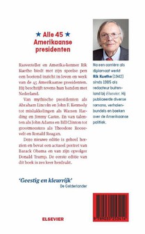 Alle 45 Amerikaanse presidenten achterzijde