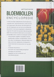 Geillustreerde bloembollen encyclopedie achterzijde