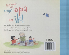 Een boek over mijn opa en ik achterzijde