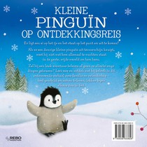 Kleine pinguïn op ontdekkingsreis achterzijde