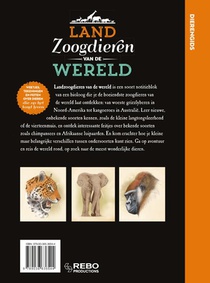 Landzoogdieren van de wereld achterzijde