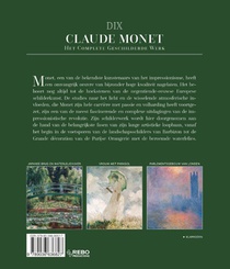 Claude Monet achterzijde