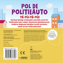 Pol de politieauto achterzijde