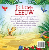 De bange leeuw achterzijde