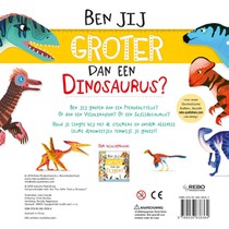 Ben jij groter dan een Dinosaurus? achterzijde