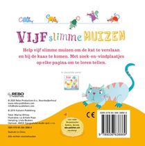 Vijf slimme muizen achterzijde