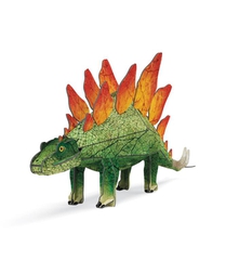 Stegosaurus - Boek en 3D model achterzijde