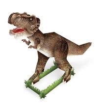 Tyrannosaurus - Boek en 3D model achterzijde