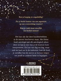 Astrologie - Het kleine boek achterzijde