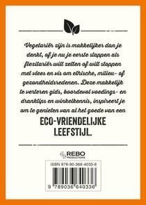 Vegetarisch achterzijde