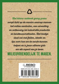 Going green - Het kleine zakboek achterzijde