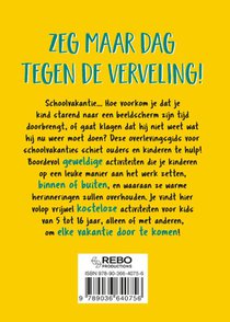Zo overleef je de schoolvakanties achterzijde