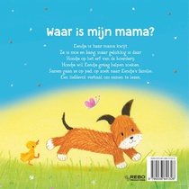 Waar is mijn mama? achterzijde