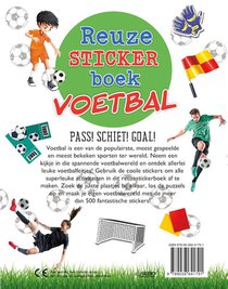 Reuzestickerboek Voetbal achterzijde