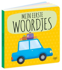 Puzzeltrein 20 stukjes en boek - Mijn eerste woordjes achterzijde