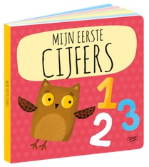 Puzzeltrein 20 stukjes en boek - Mijn eerste cijfers achterzijde