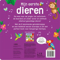 Geluidenboek Mijn eerste dieren achterzijde