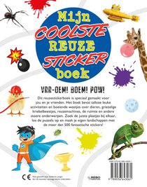 Mijn coolste reuzestickerboek - Reuzestickerboeken achterzijde