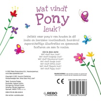 Wat vindt pony leuk? achterzijde