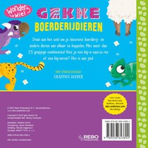 Gekke boerderijdieren - Wonderwiel achterzijde