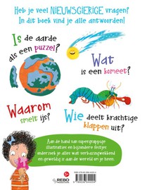 Wetenschap nieuwsgierige vragen en antwoorden achterzijde