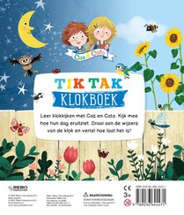 Tik tak klokboek achterzijde