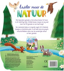 Luister naar de natuur - Geluidboek achterzijde