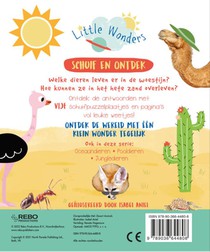 Woestijndieren - Schuif en ontdek achterzijde