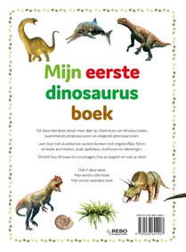 Mijn eerste dinosaurusboek achterzijde