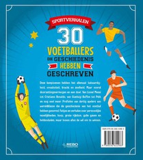 30 voetballers die geschiedenis hebben geschreven achterzijde