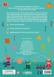 Supercijfers en gave vormen - Word een wiskid achterzijde