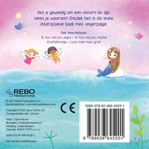 Unicorn - Vingerpopboek achterzijde