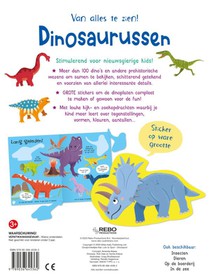 Van alles te zien! Dinosaurussen achterzijde