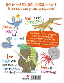 Nieuwsgierige vragen en antwoorden Dinosauriërs & prehistorisch leven achterzijde