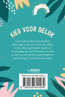 Positiviteit voor elke dag achterzijde