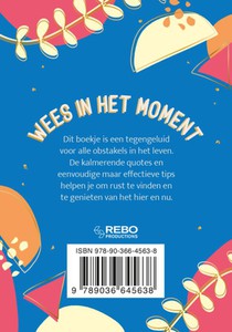 Mindfulness voor elke dag achterzijde