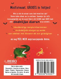 Het kleine maar grote boek over dodelijke dieren achterzijde