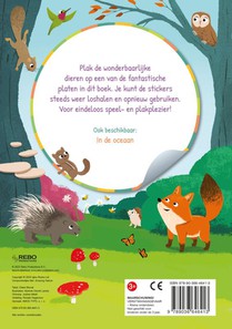 Superstickers In de natuur achterzijde