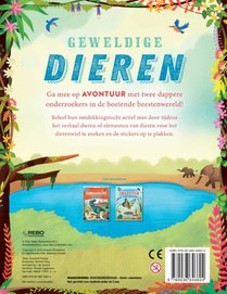 Geweldige dieren stickerboek achterzijde