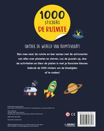 De ruimte - 1000 stickers achterzijde