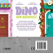 De dino van hiernaast achterzijde