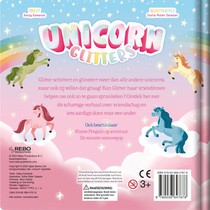 Unicornglitters - Glitterglobe achterzijde