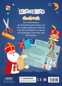 Sinterklaas doeboek achterzijde