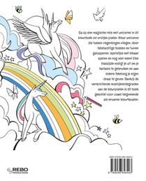 Unicorns - Kleurboek achterzijde