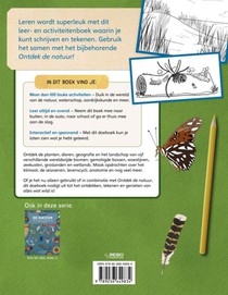 Ontdek de natuur, het doeboek achterzijde