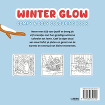 Winter glow - Comfy & cosy colouring book achterzijde