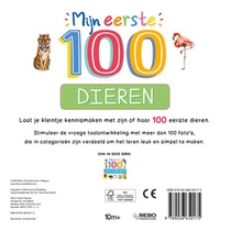 Mijn eerste 100 dieren - Mijn eerste 100 achterzijde