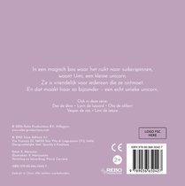 Umi de unicorn - Lifestyle-collectie achterzijde