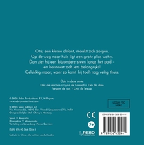 Otis de olifant - Lifestyle-collectie achterzijde